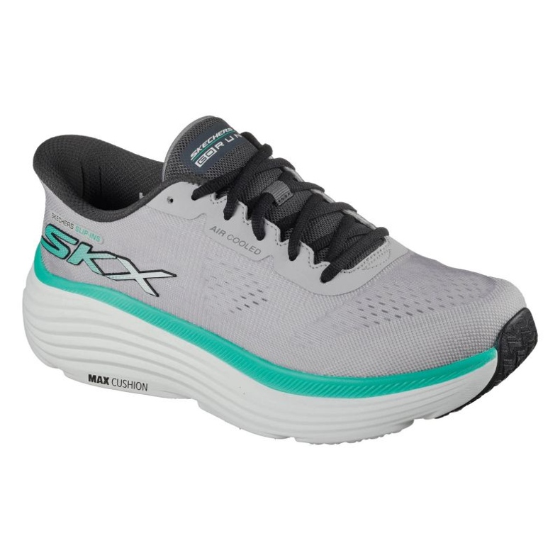 Cipele za trčanje Skechers Max Jastuk nastojanja - eksciton 220611 -ltgy siva