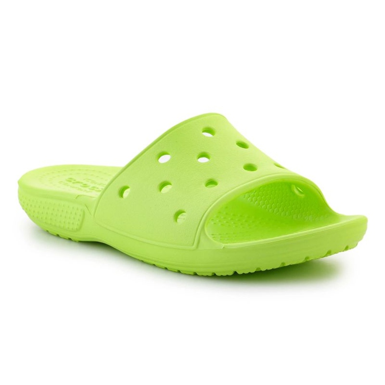 Crocs Classic Slide K 206396-3UH zelena