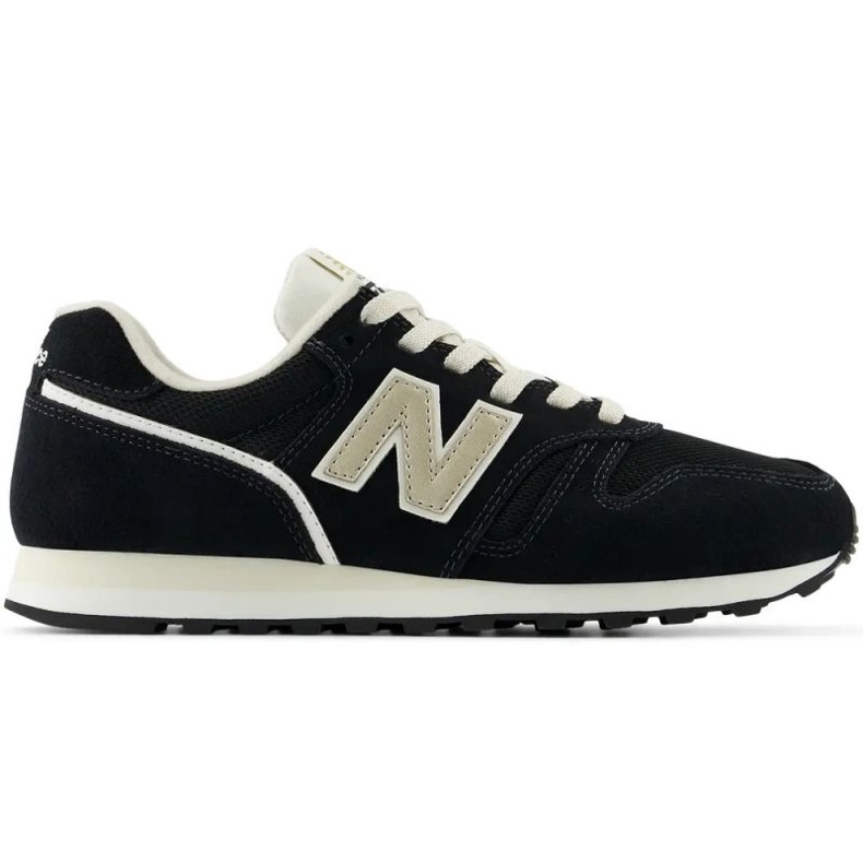 Ženske tenisice New Balance 373 Sportske cipele s crnim antilop (WL373LK2) crno