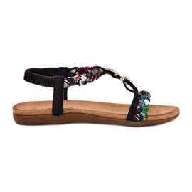 EVento Ženske sandale s igle i pletenice crne crna