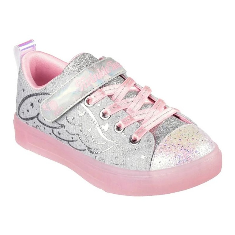 Skechers S Lights Twinke Sparks Heather Magic 314703L-GYPK cipele srebro