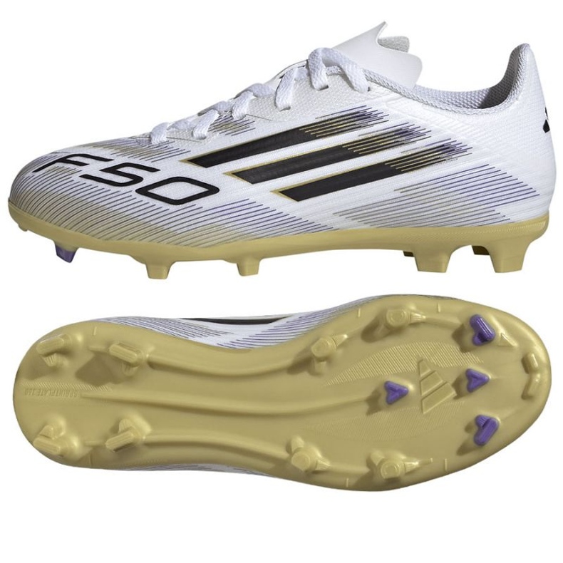 Adidas F50 League FG/MG JH7745 nogometne cipele bijela
