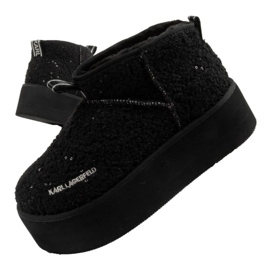 Cipele, snježne čizme Karl Lagerfeld Thermo KL48522WW0S crna