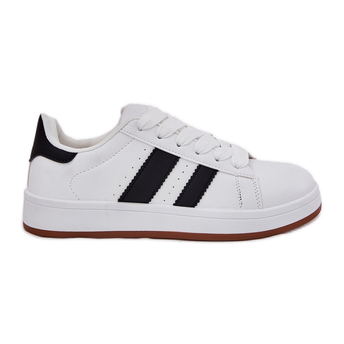 EVento Ženske tenisice od eko kože bijele boje bijela