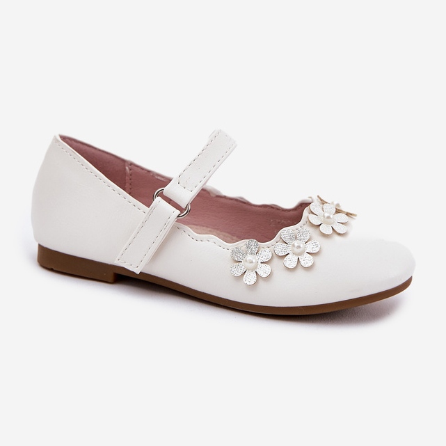 EVento Dječje balerine s bijelim cvjetovima bijela
