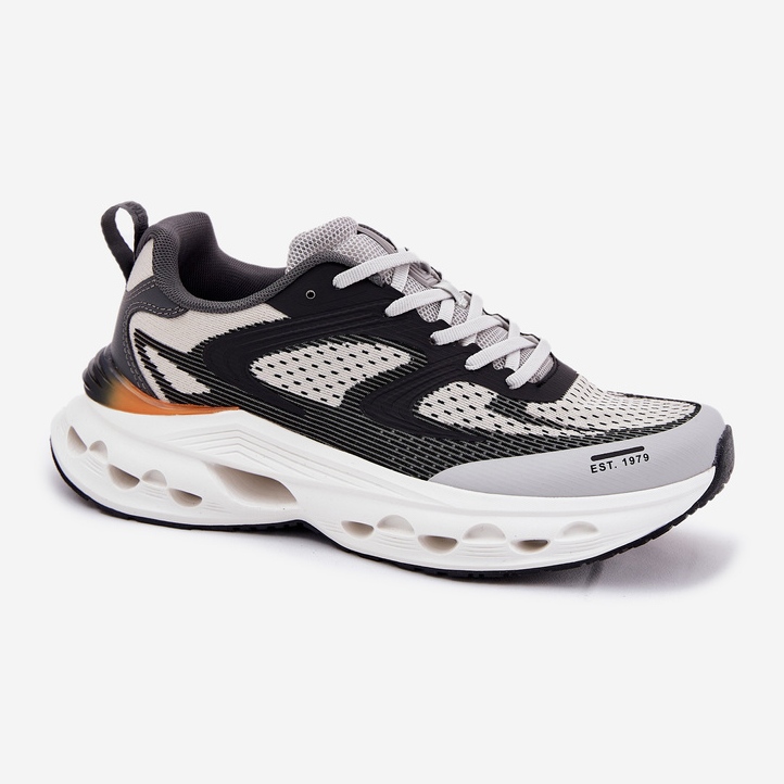 Big Star Muške sportske cipele na velikoj zvijezdi RR174023 Hi-Polish System platforma siva