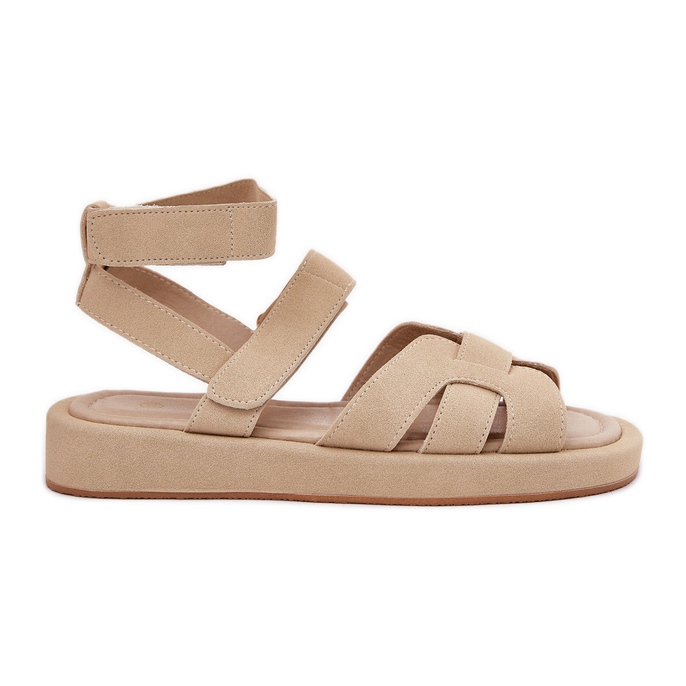 Ženske sandale s bež