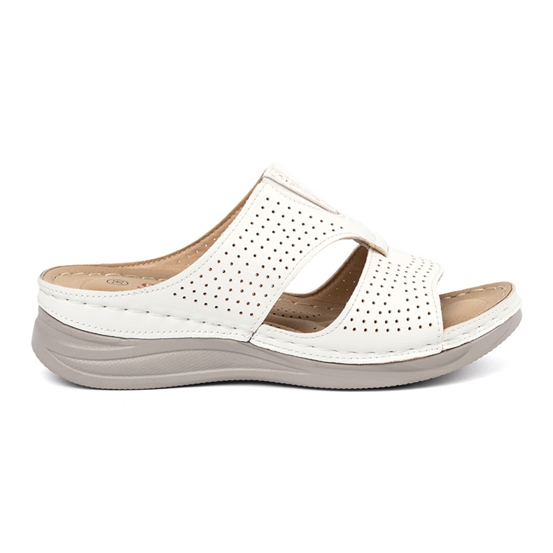 Seastar Bijeli udoban rez -out flip flops bijela