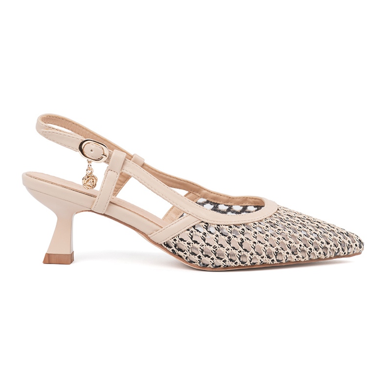 Goodin Pumpe s laganim otvorenim otvorenim putem bež