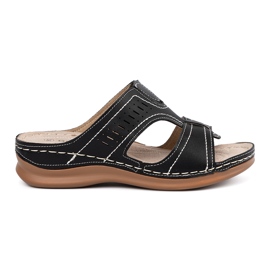 Crne ženske papuče crna