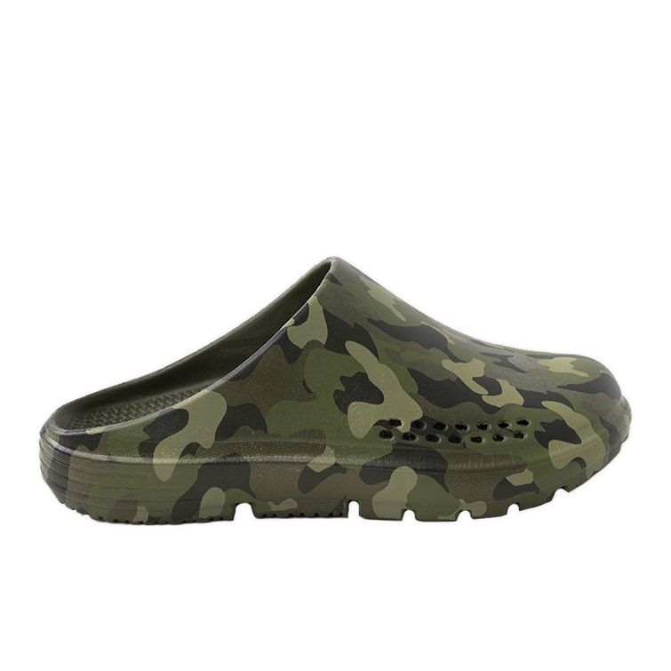 Papuče zelenih muškaraca sagrađene -in zelena