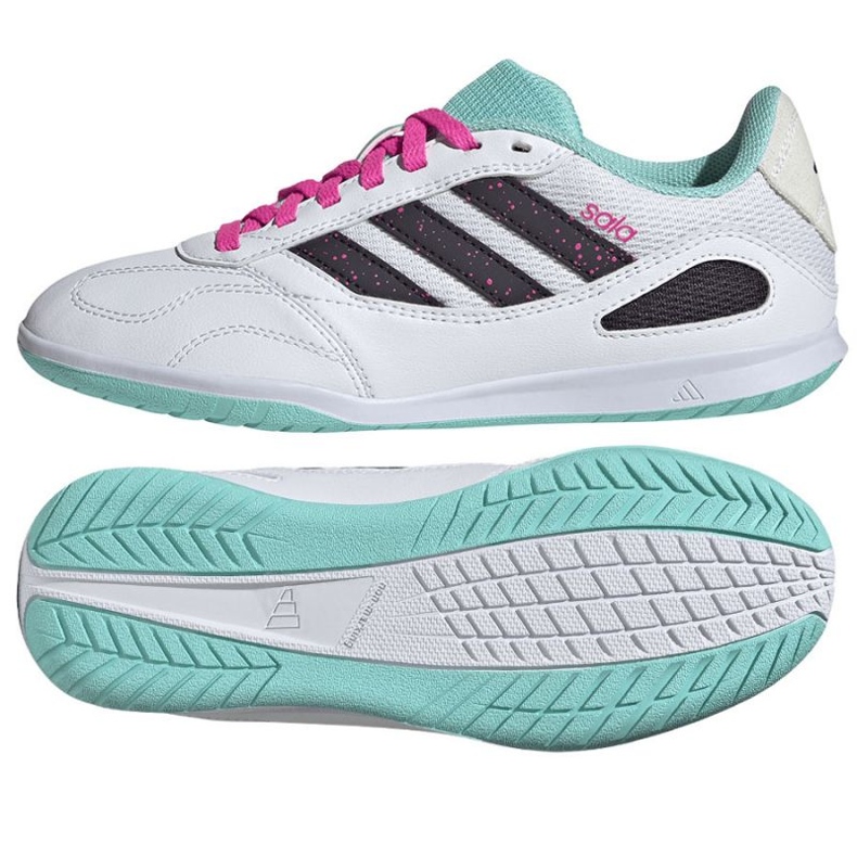 Adidas Super Sala III u nogometnim cipelama JR5400 bijela