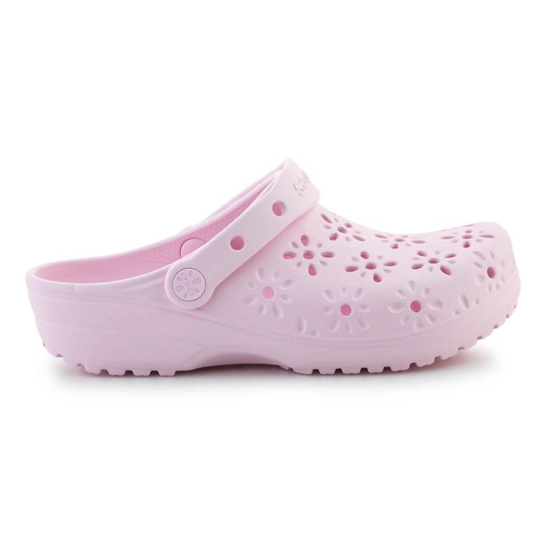 Crocs Classic Cvjetni izrezani kluc 210927-6W ružičasta