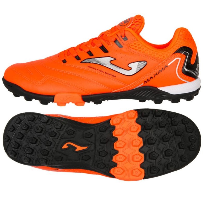 Joma Maxima 2508 TF Maxw2508tf Football Shoes naranča