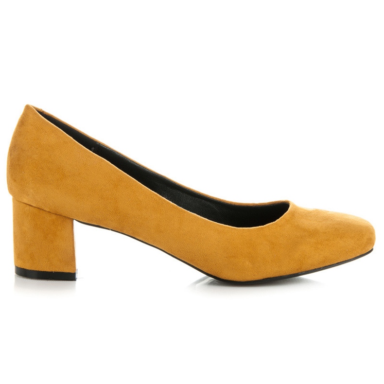 Vices New Collection Klasične cipele od antilopa žuta boja