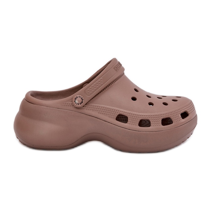 Big Star Ženske pjene lepršaju na masivnoj jedinoj velikoj zvijezdi RR274A121 Dark Beige bež