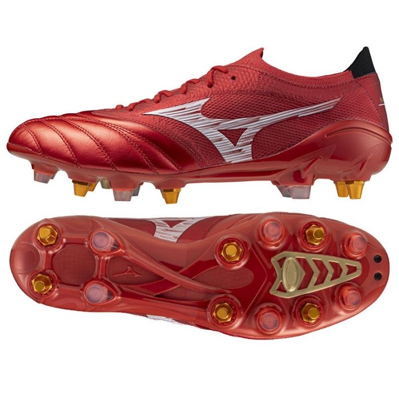 Mizuno Morelia Neo IV beta Japan Mix SG P1GC254060 FOKTOBAL SECH crvena