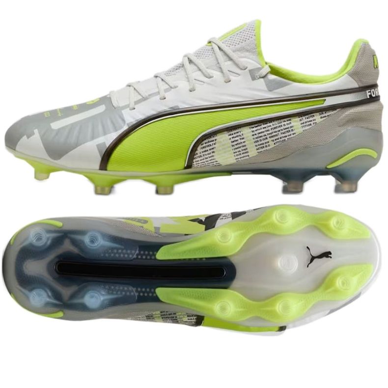 Puma King Ultimate Forever FG/AG 108426-01 Nogometne cipele siva
