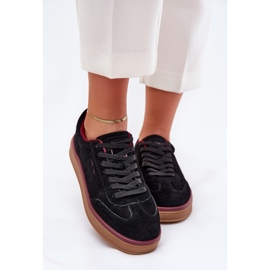 Big Star Ženske tenisice za antilop Velika zvijezda Daniel Lopez SS2D4006 Black crna