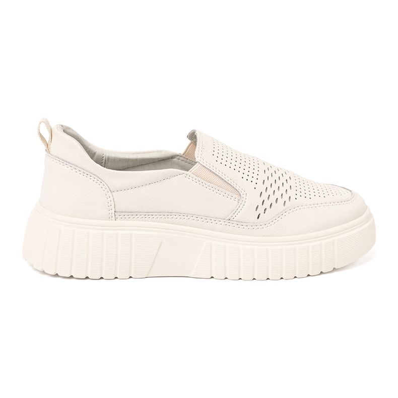 Sergio Leone Kožne cipele na bež platformi