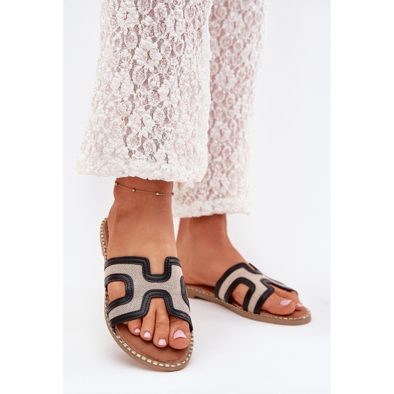 Boto Crni vereya ženski ravni flip flops crno