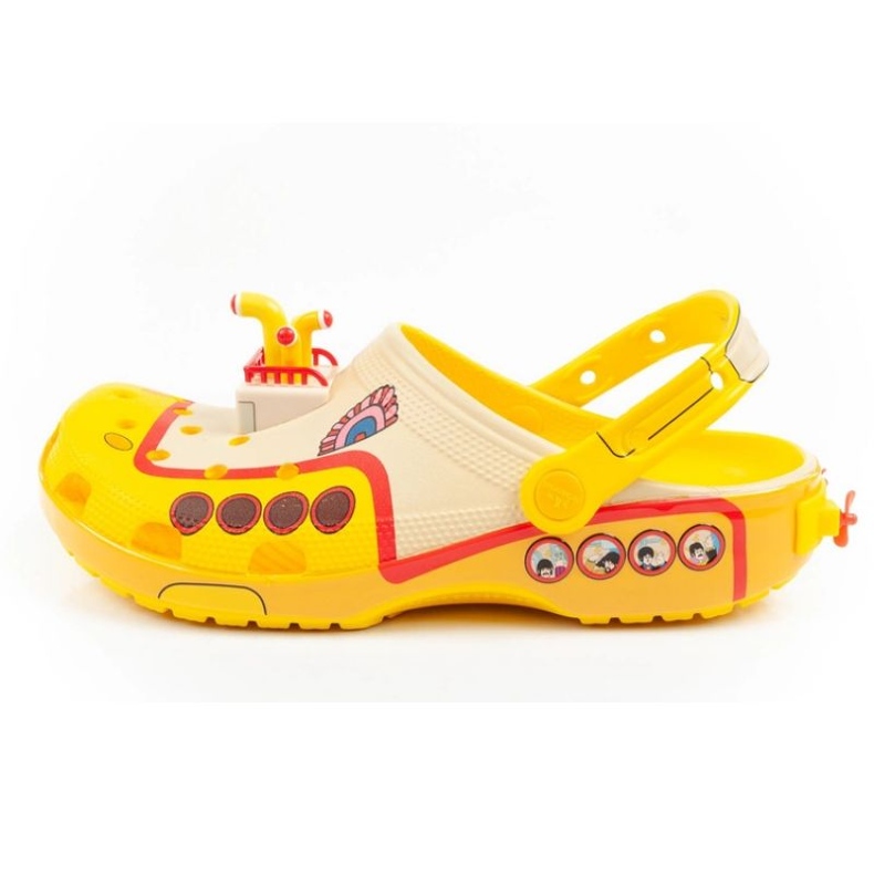 Crocs The Beatlesi začepljuju za rock ventilator M 210893-90H žuta boja