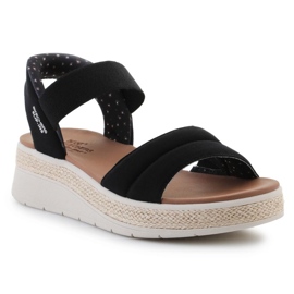 Sandale Skechers Slip -Ins: Bobs Sun Ray iz 114413 -blk crna
