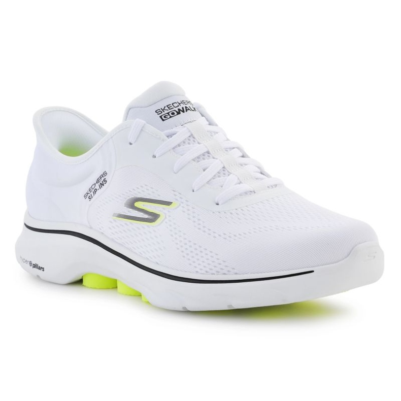 Skechers Slip-Inss: idite hodati 7-Valin M 216550-WBKL bijela