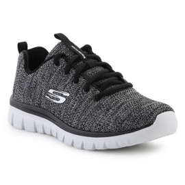 Skechers cipele graciozno upleteno bogatstvo m 12614-bkw crna
