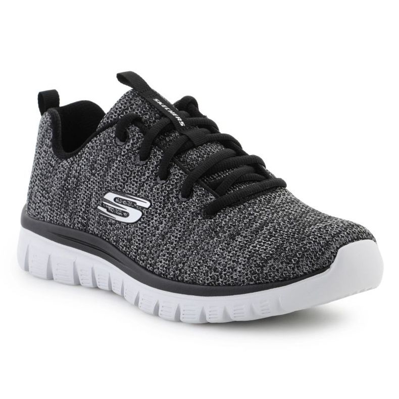 Skechers cipele graciozno upleteno bogatstvo m 12614-bkw crno