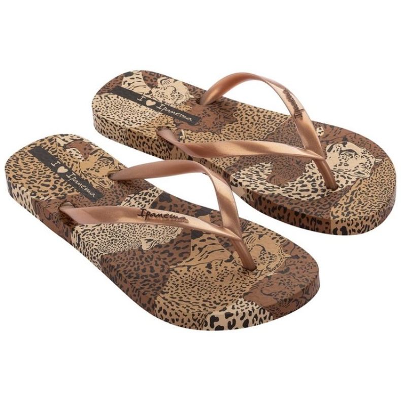 IPanema Animal Flip -flops u 83617AY384 smeđa