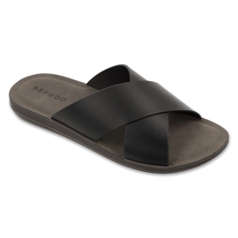 Befado muški flip -flops 158m026 crno crna