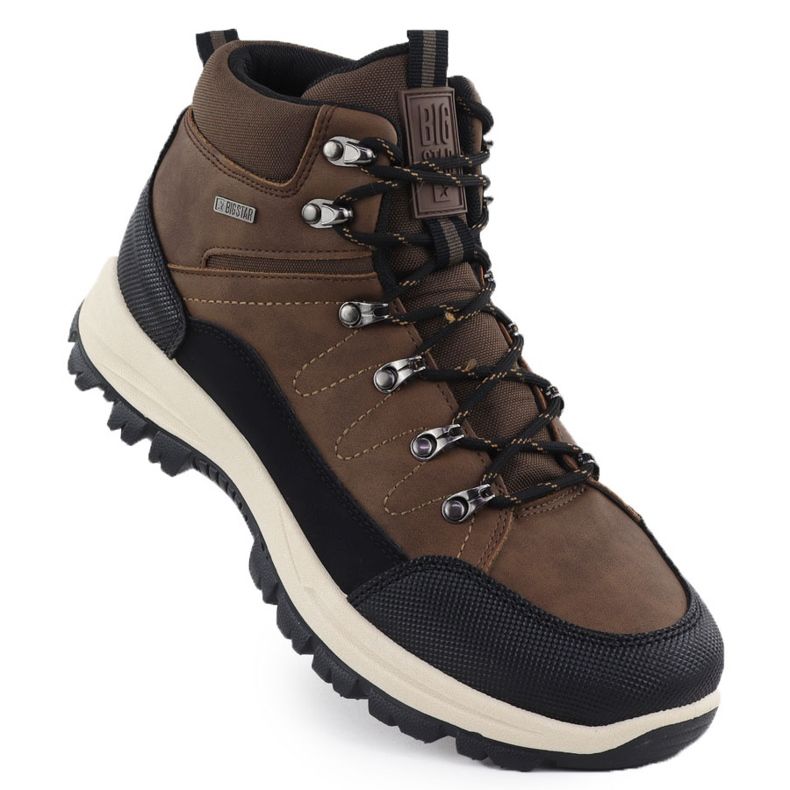 Big Star Muške čizme nisu izolirane smeđe velike zvijezde SS174049 smeđa