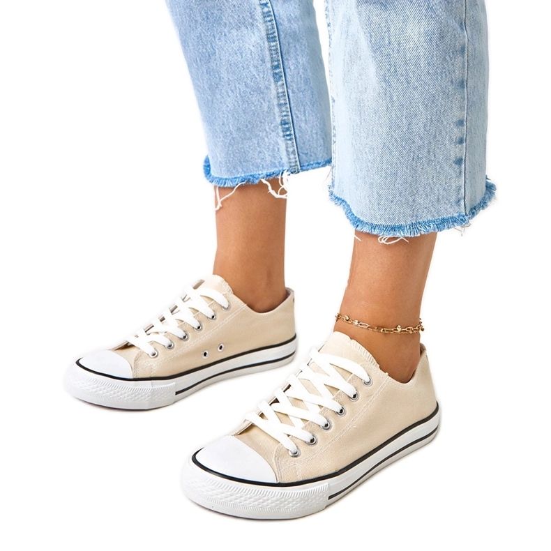 Bež klasične ženske tenisice Zurhat