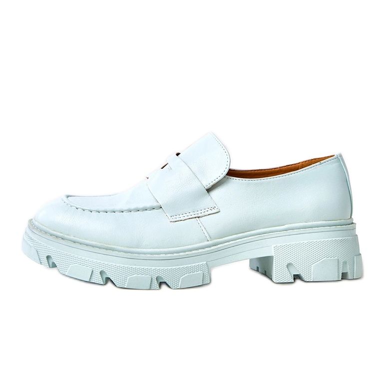 Plave ženske kotače iz eko -leather kirna plava