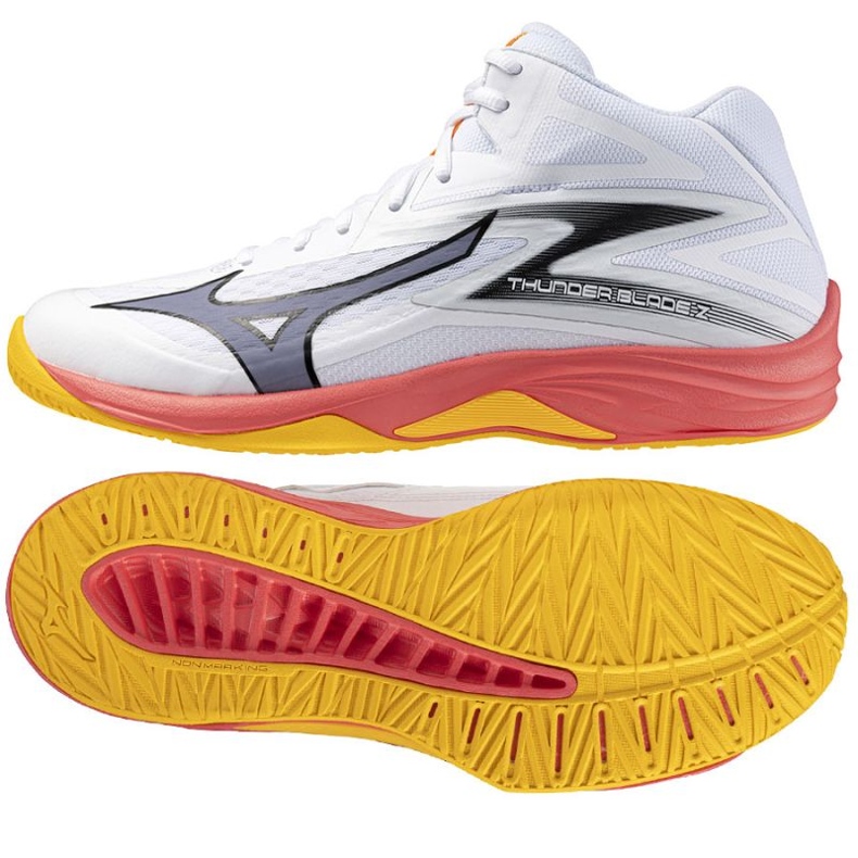 Cipele od mizuno Thunder Blade s Mid V1GA237598 bijela