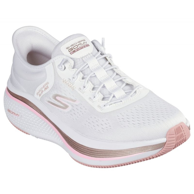 Skechers Slip-Inss: idite trčati Elete 2,0-Banyan u 129006-WPK bijela
