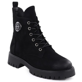 Izolirane čizme od antilop ženske crne Potocki Z25-Sz12672 crna