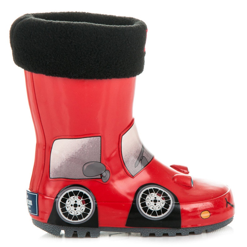 American Club Galoše s autom crvena
