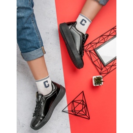 Kylie Tenisice na platformi crna