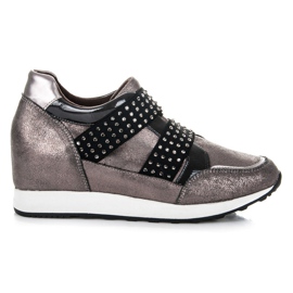 Kylie Rock Wedge tenisice ljubičasta