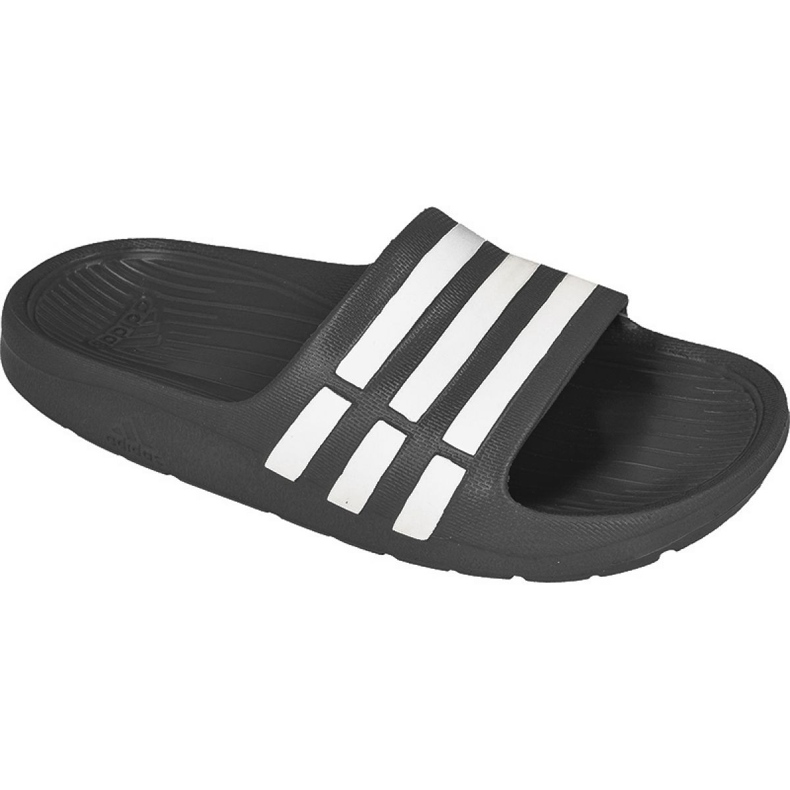 Adidas Duramo Slide K Jr G06799 papuče bijela crno