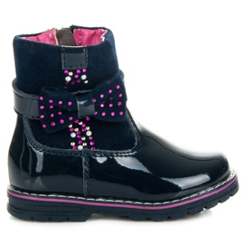 Čizme s lukom plava