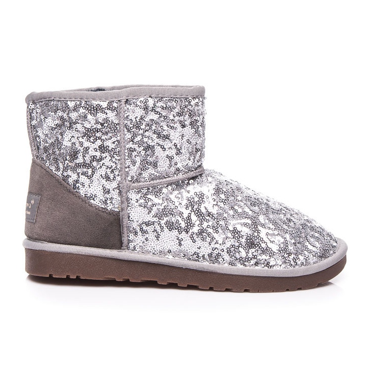 Torna Sjajne mukluke siva