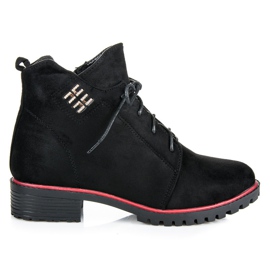 Balada Vezane čizme od antilopa crna