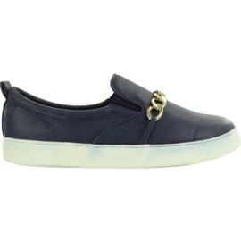 Slip-on s lancem L-57 tamnoplava