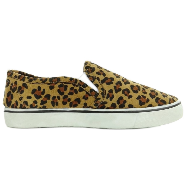Tenisice slip-on C02 leopard smeđa