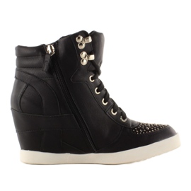 Crne tenisice s kukicama 8073 crna