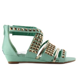 Sandale s čavlima WF-30 mint zelena