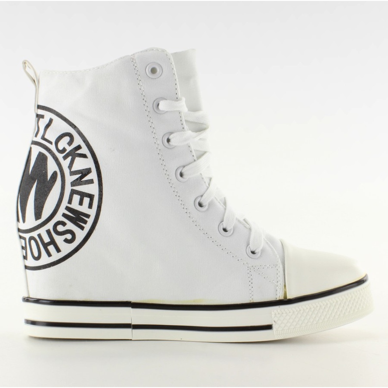 Platnene tenisice TL251 bijele bijela crno